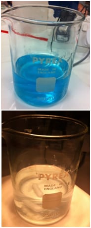 photochemical blue bottle